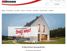 Tablet Screenshot of nilsson.de