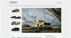 Desktop Screenshot of nilsson.se
