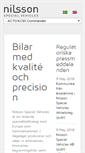 Mobile Screenshot of nilsson.se
